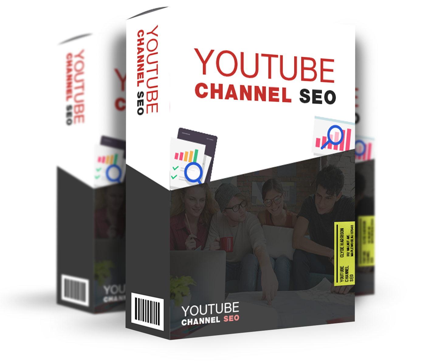 YouTube Channel SEO cover mockup